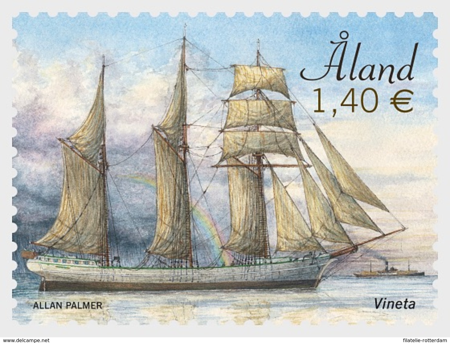 Aland - Postfris / MNH - Complete Set Zeilschepen 2019 - Aland