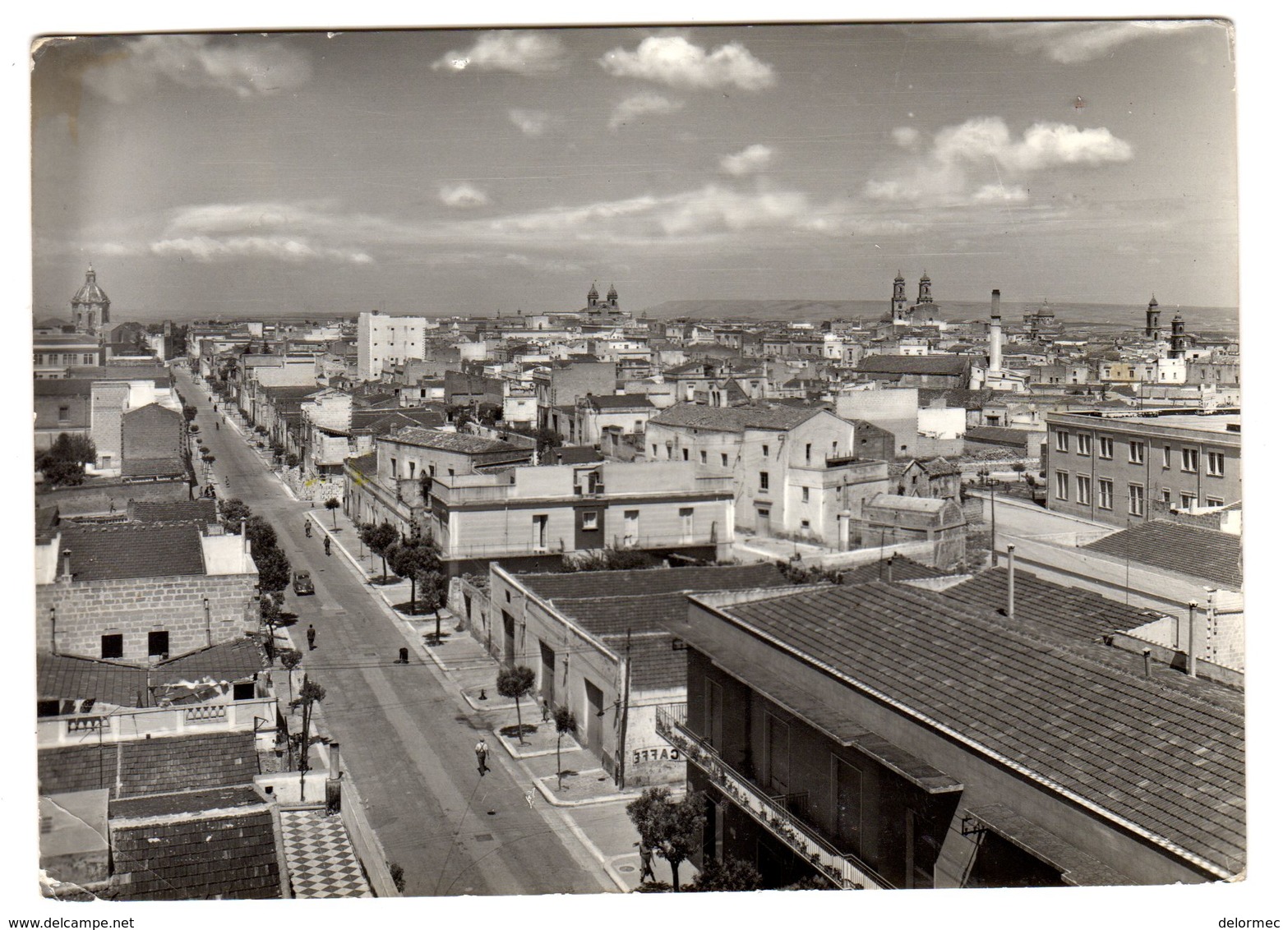 CPSM Photo Vera Fotografia Altamura Bari Puglia Italia Panorama  édi ASB N°7053 - Bari