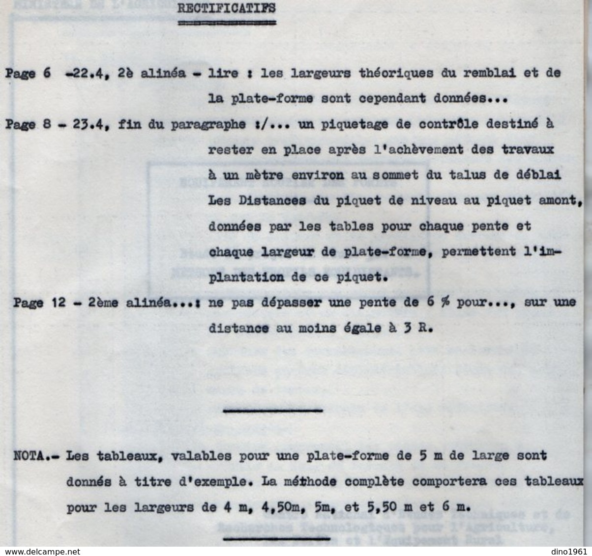 VP14.451 - NOGENT - SUR - VERNISSON 1968 - Document Du Centre Technique Forestier Domaine Des Barres - Collections