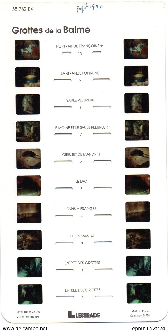 Lot  7 Stéréocartes Lestrade De Grottes (Villars, Lascaux II ,Gdes Canelettes,La Balme) Et Gouffres (Padirac Et Lafage) - Stereoscopi