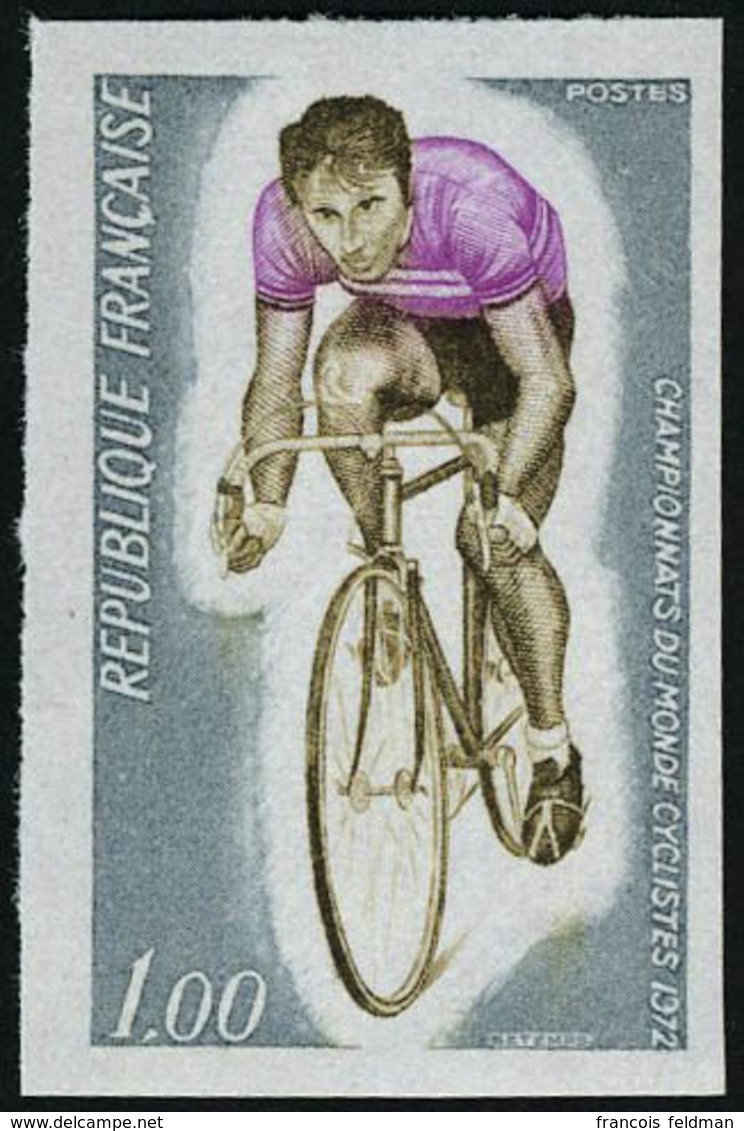 N° 1724, Championnats Du Monde De Cyclisme, 1ex ND + épreuve De Luxe, T.B. - Andere & Zonder Classificatie