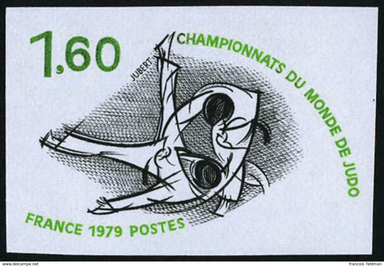 Neuf Sans Charnière N° 2069, Championnats Du Monde De Judo, 1ex ND + épreuve De Luxe, TB - Altri & Non Classificati