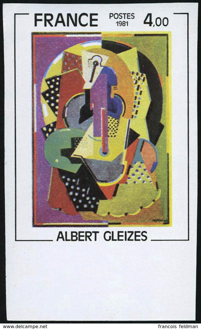 Neuf Sans Charnière N° 2137, Oeuvre D'Albert Gleizes, 1ex ND + épreuve De Luxe, TB - Altri & Non Classificati