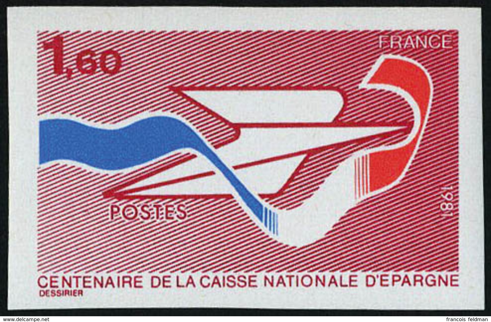 Neuf Sans Charnière N° 2165/66, Centenaire De La Caisse Nationale D'épargne,  La Paire ND + 2 épreuves De Luxe, TB - Altri & Non Classificati