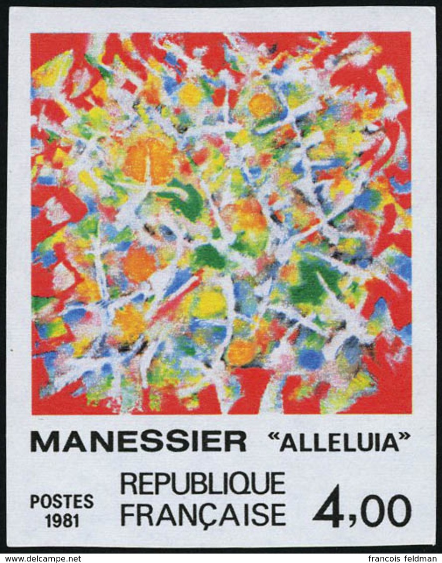 Neuf Sans Charnière N° 2169, Alleluia De Manessier, 1ex ND + épreuve De Luxe, TB - Altri & Non Classificati