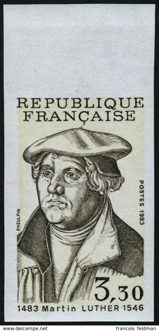 Neuf Sans Charnière N° 2256, Mathin Luther, 1ex ND + épreuve De Luxe, TB - Altri & Non Classificati