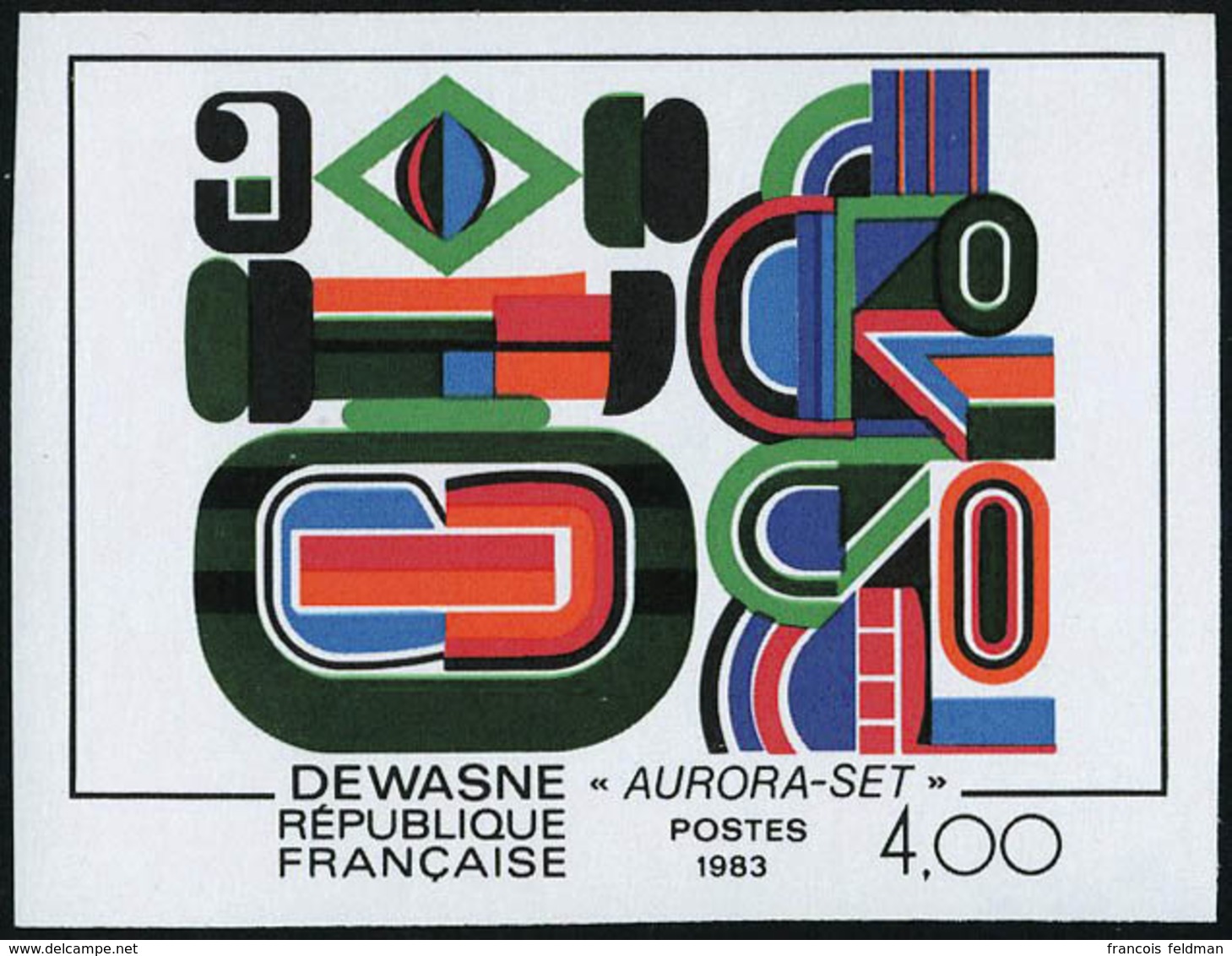 Neuf Sans Charnière N° 2263, Aurora-set, Oeuvre De Dewasne, 1ex ND + épreuve De Luxe, TB - Altri & Non Classificati