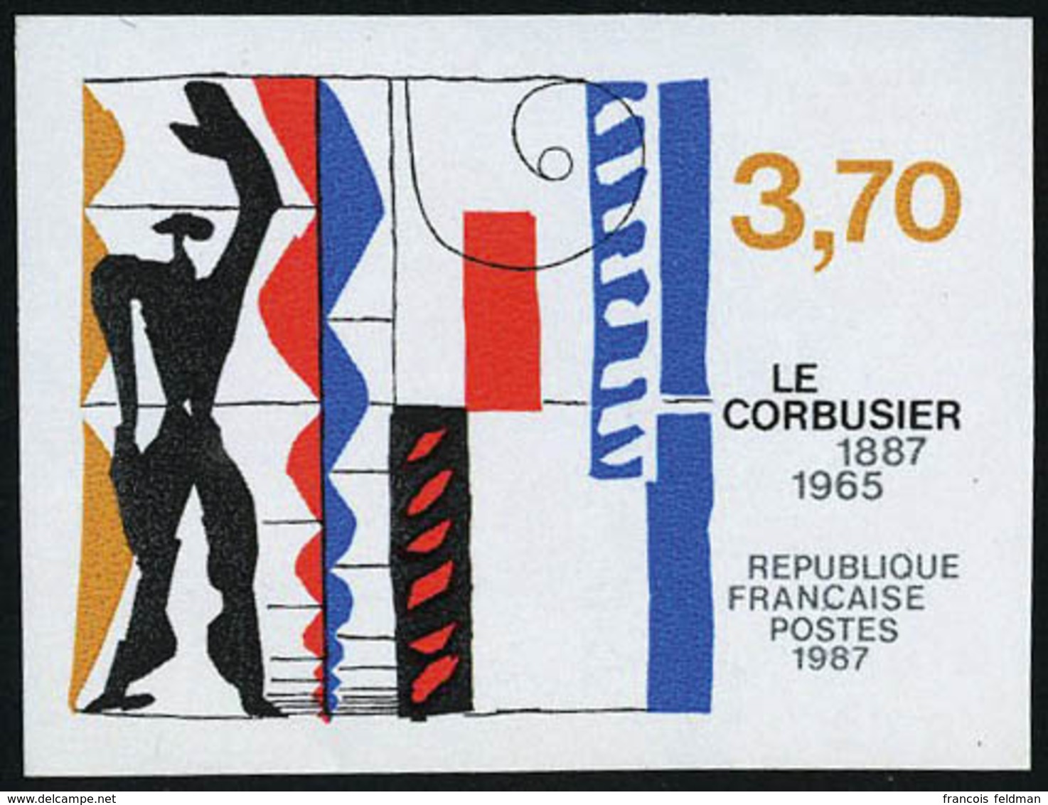 Neuf Sans Charnière N° 2470, Centenaire De La Naissance Du Corbusier, 1ex ND + épreuve De Luxe, T.B. - Altri & Non Classificati