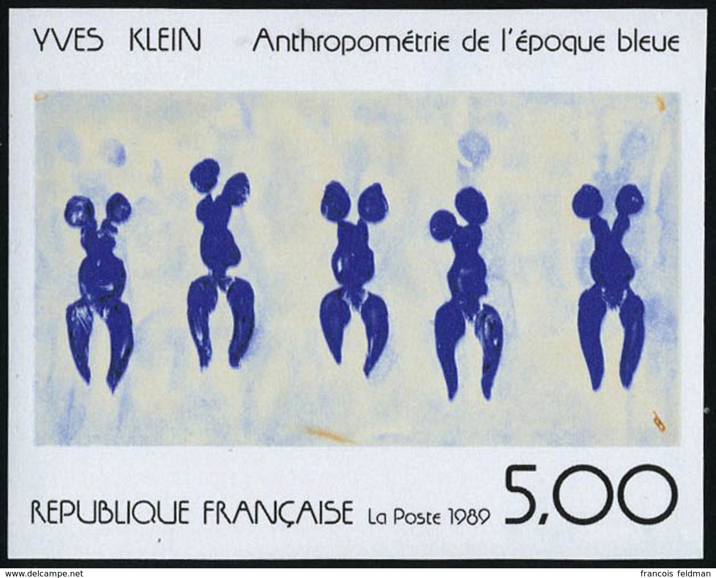 Neuf Sans Charnière N° 2561, Oeuvre D Yves Klein 1ex ND + épreuve De Luxe, T.B. - Altri & Non Classificati