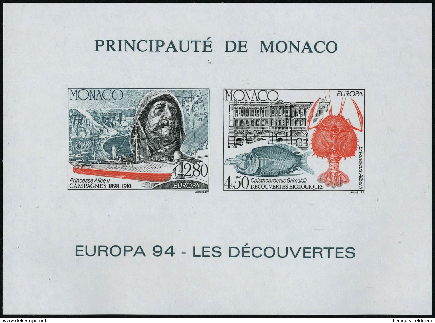 Neuf Sans Charnière N° 23a, Bloc Europa 1994 ND T.B. - Altri & Non Classificati