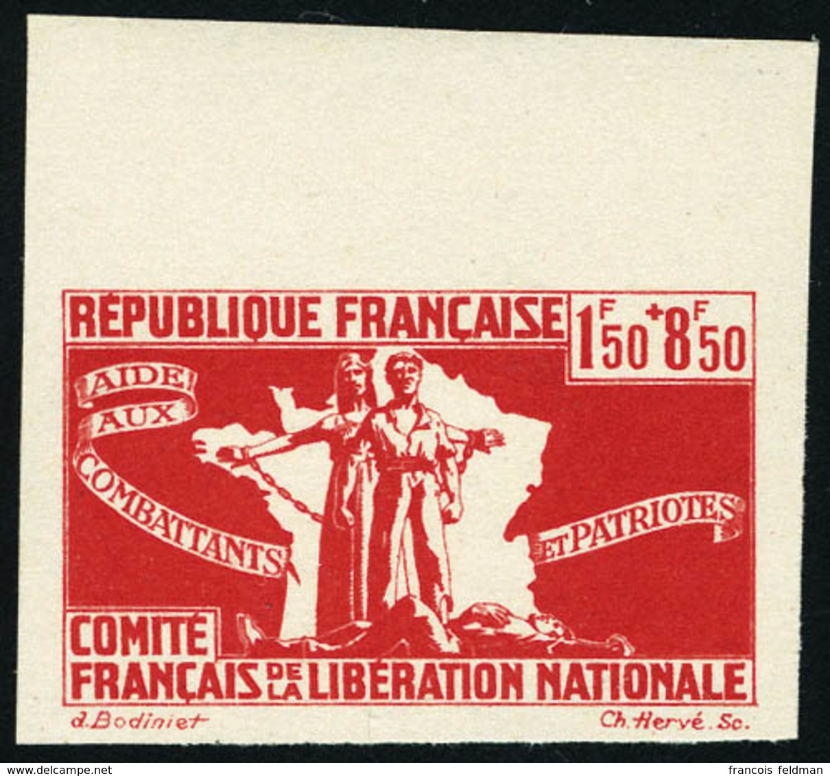 Neuf Sans Charnière N° 60, 0f50 + 4f50 X 3ex + N° 61 : 1f50 + 8f50 X 2ex, Essais De Couleurs, ND, Tous Différents, Bdf,  - Altri & Non Classificati