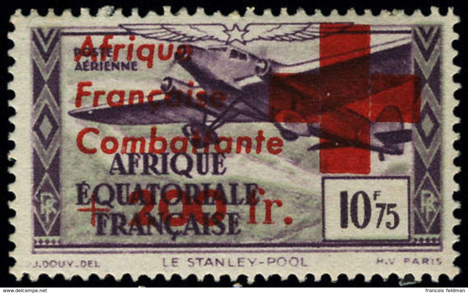 Neuf Sans Charnière N° 29, 10.75 + 200f Croix-Rouge, T.B. Gomme Coloniale, Maury - Autres & Non Classés