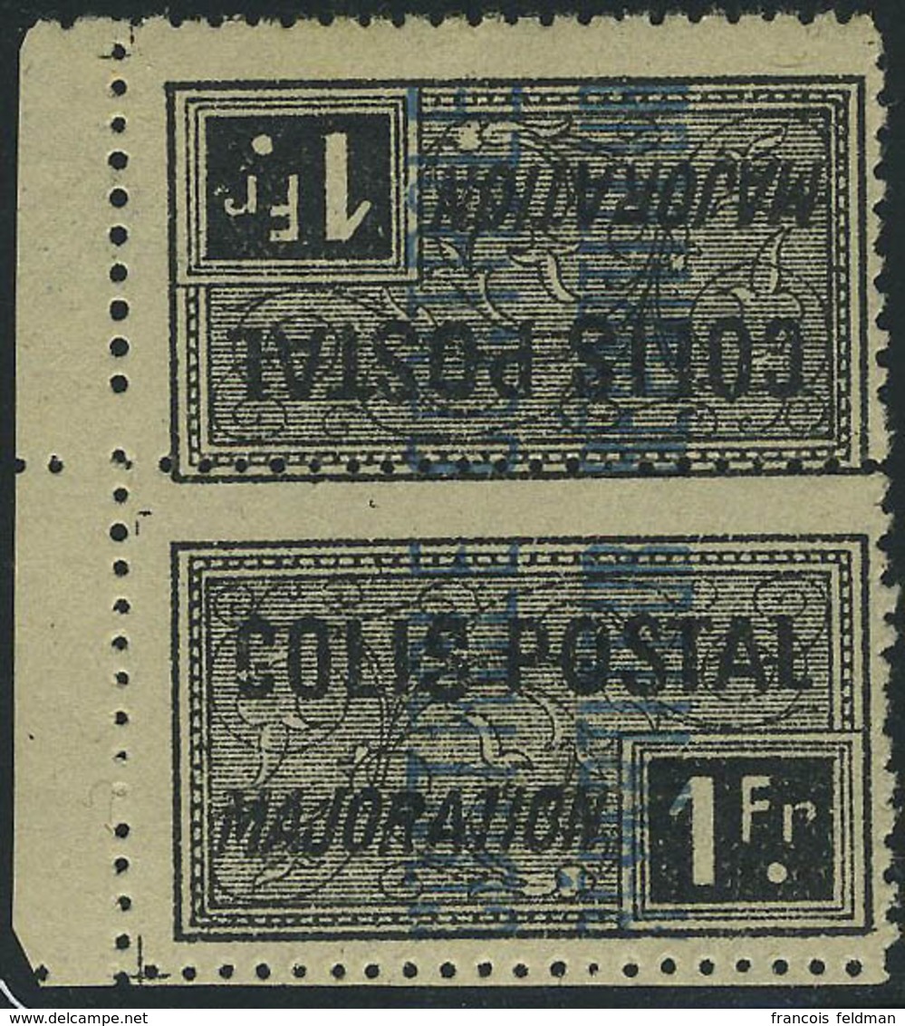 Neuf Avec Charnière N° 10b/14a, Les 4 Paires Tête Bêche, T.B. 35c Lég Rousseur - Altri & Non Classificati