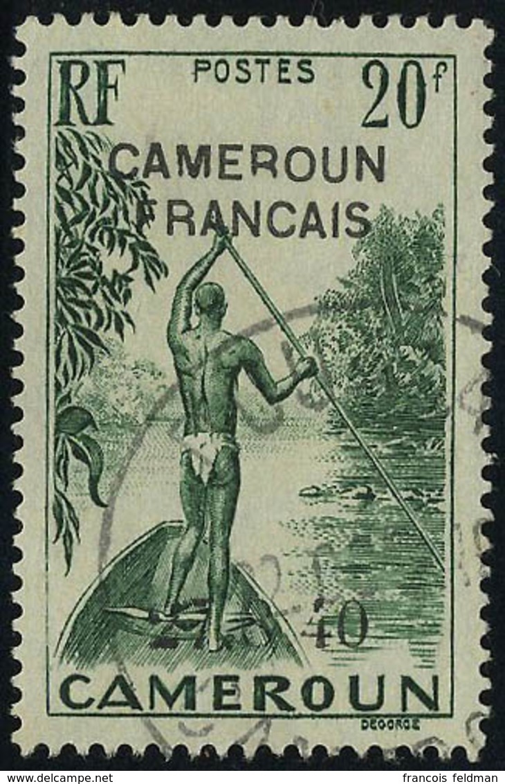 Oblitéré N° 202/32, La Série Cameroun Français T.B., 6 Ou 7 Petites Valeurs *. - Altri & Non Classificati
