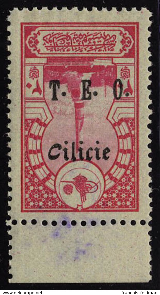 Neuf Sans Charnière N° 68a, 20pa Rose T, Surcharge Noire, 2 Variétés Surcharge Renversée + Surcharge Double Dont 1 Renve - Altri & Non Classificati