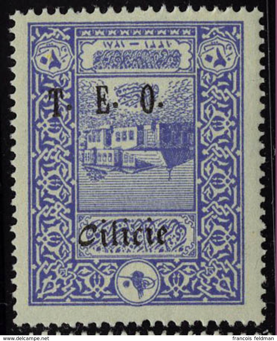 Neuf Sans Charnière N° 69, 20p Outremer, 1ex Surcharge Couchée, 1ex Double Surcharge, 1ex Surcharge Renversée, T.B. Maur - Sonstige & Ohne Zuordnung