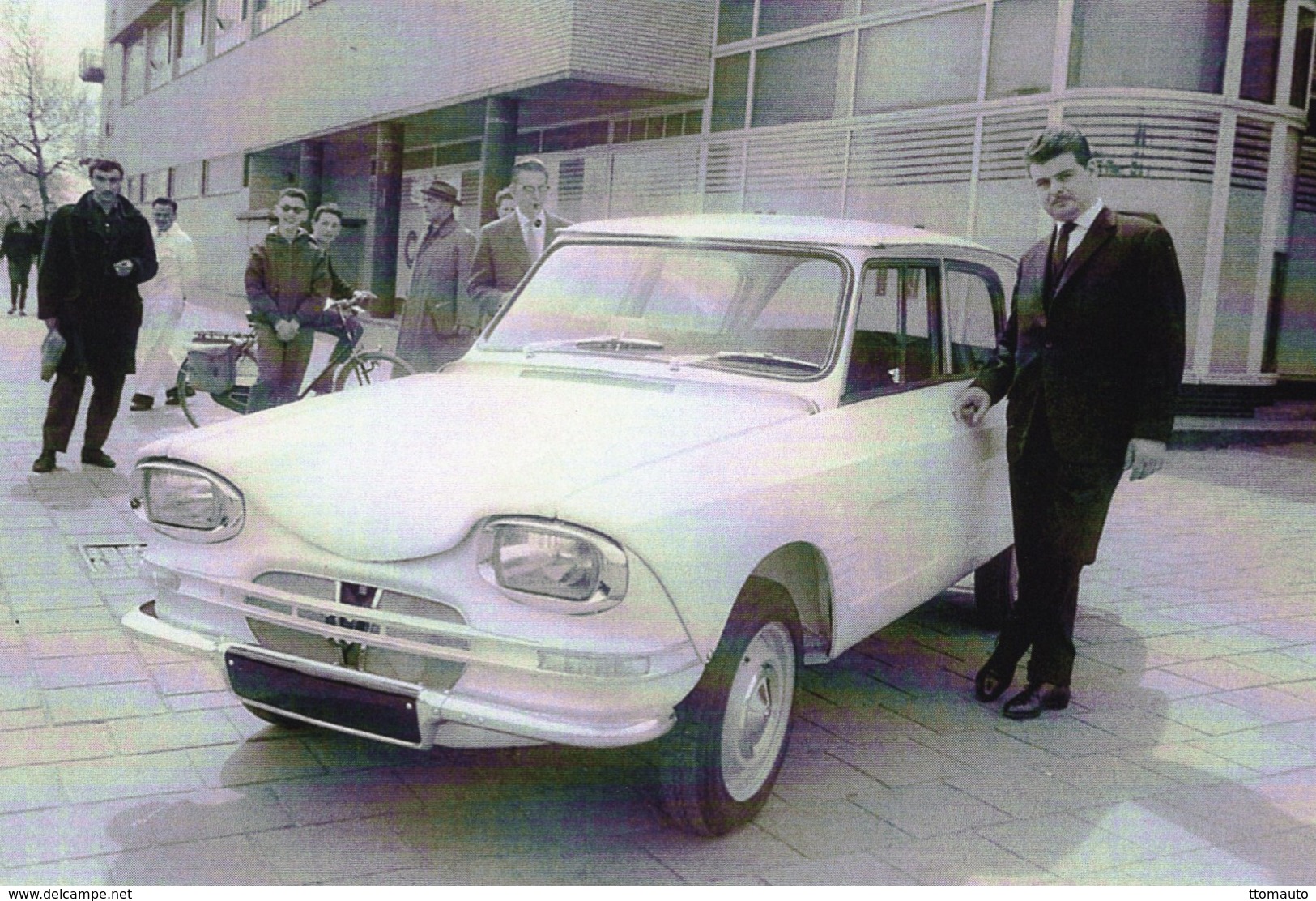 Nouvelle Citroen Ami 6 En 1961  -  CPM - Passenger Cars