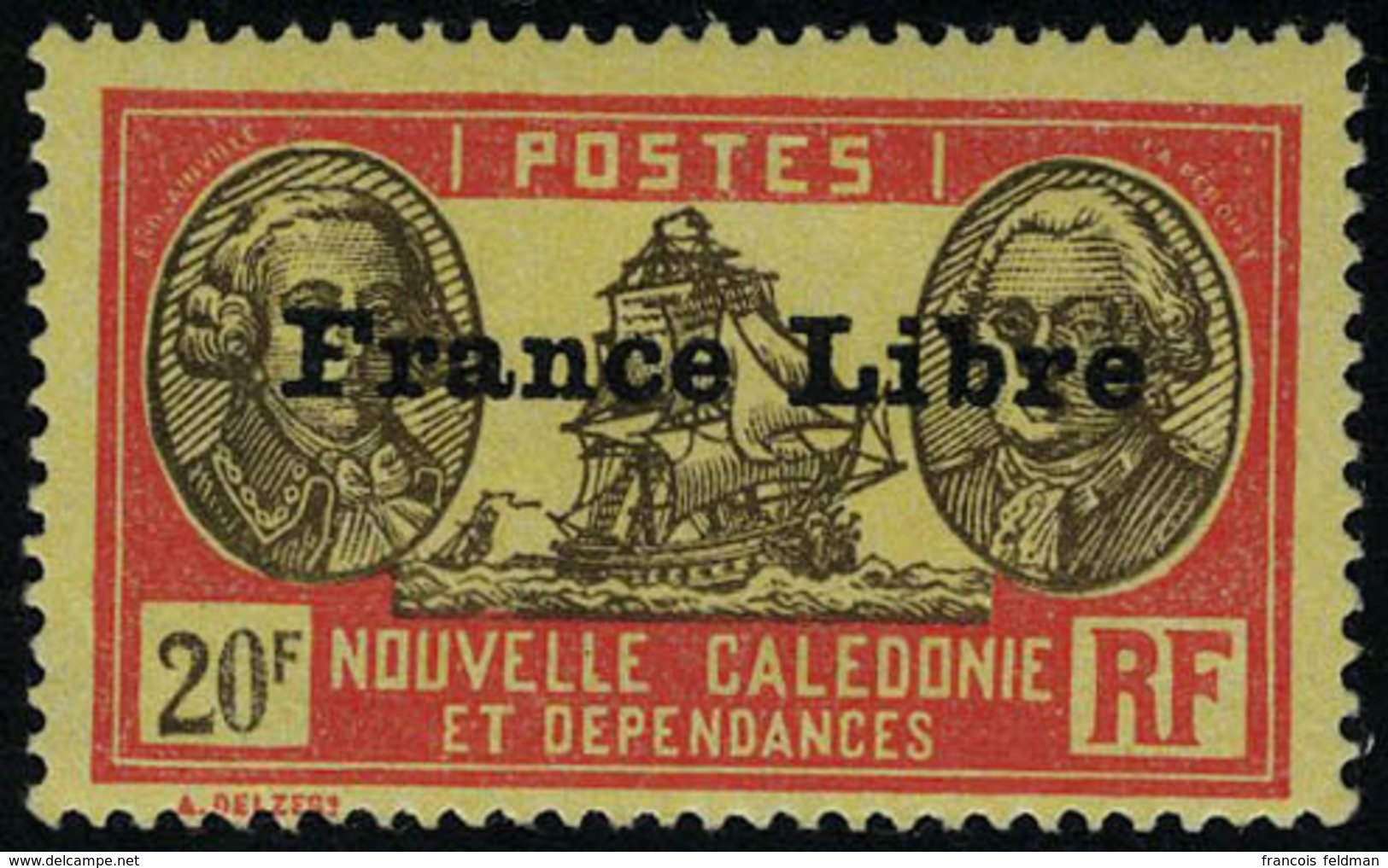 Neuf Avec Charnière N° 195/229, La Série France Libre, T.B. - Autres & Non Classés