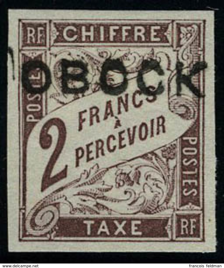 Neuf Avec Charnière N° 17, 2f Marron T.B. Signé - Sonstige & Ohne Zuordnung