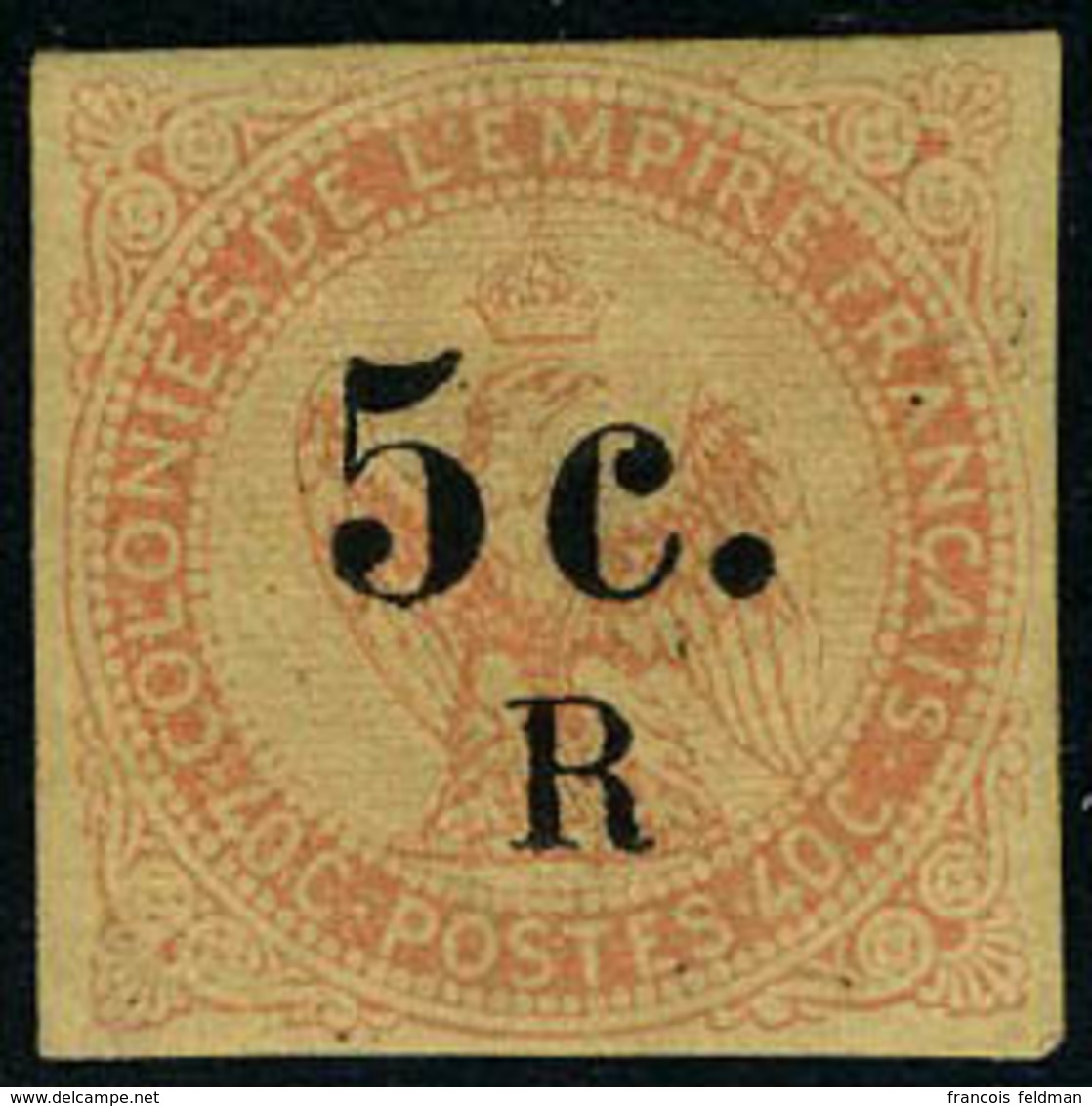 Neuf Avec Charnière N° 3, 5c Sur 40c Type Aigle, T.B. - Sonstige & Ohne Zuordnung