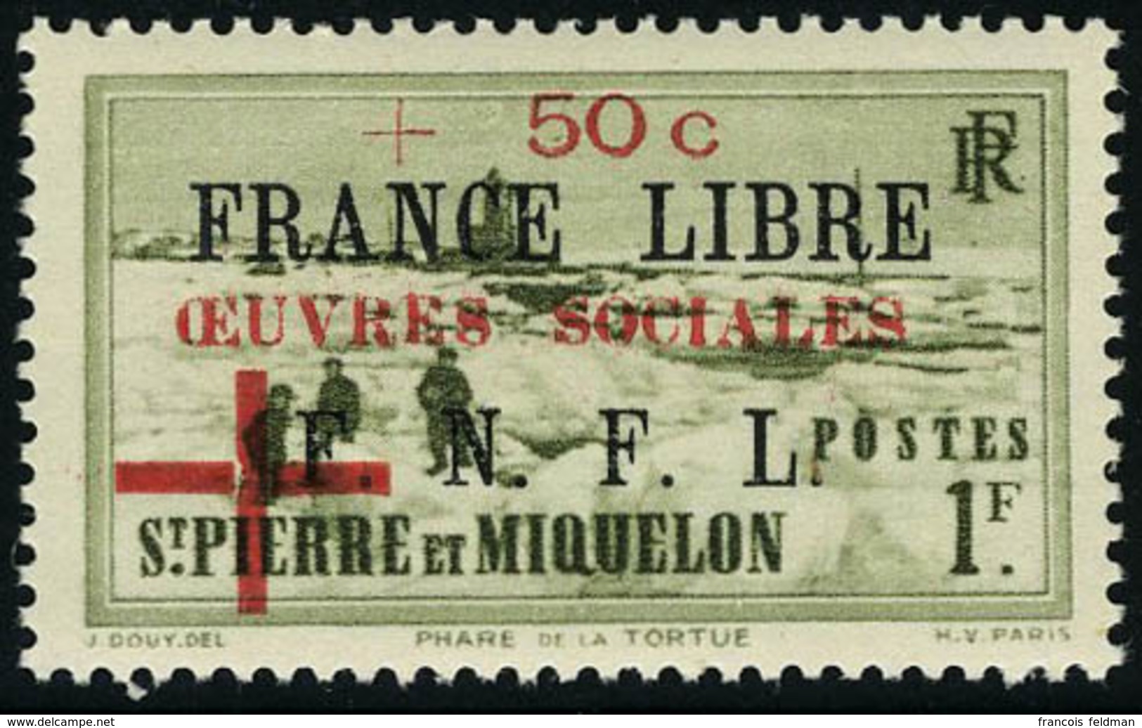 Neuf Sans Charnière N° 310/11, Les 2 Valeurs France Libre, T.B. - Otros & Sin Clasificación