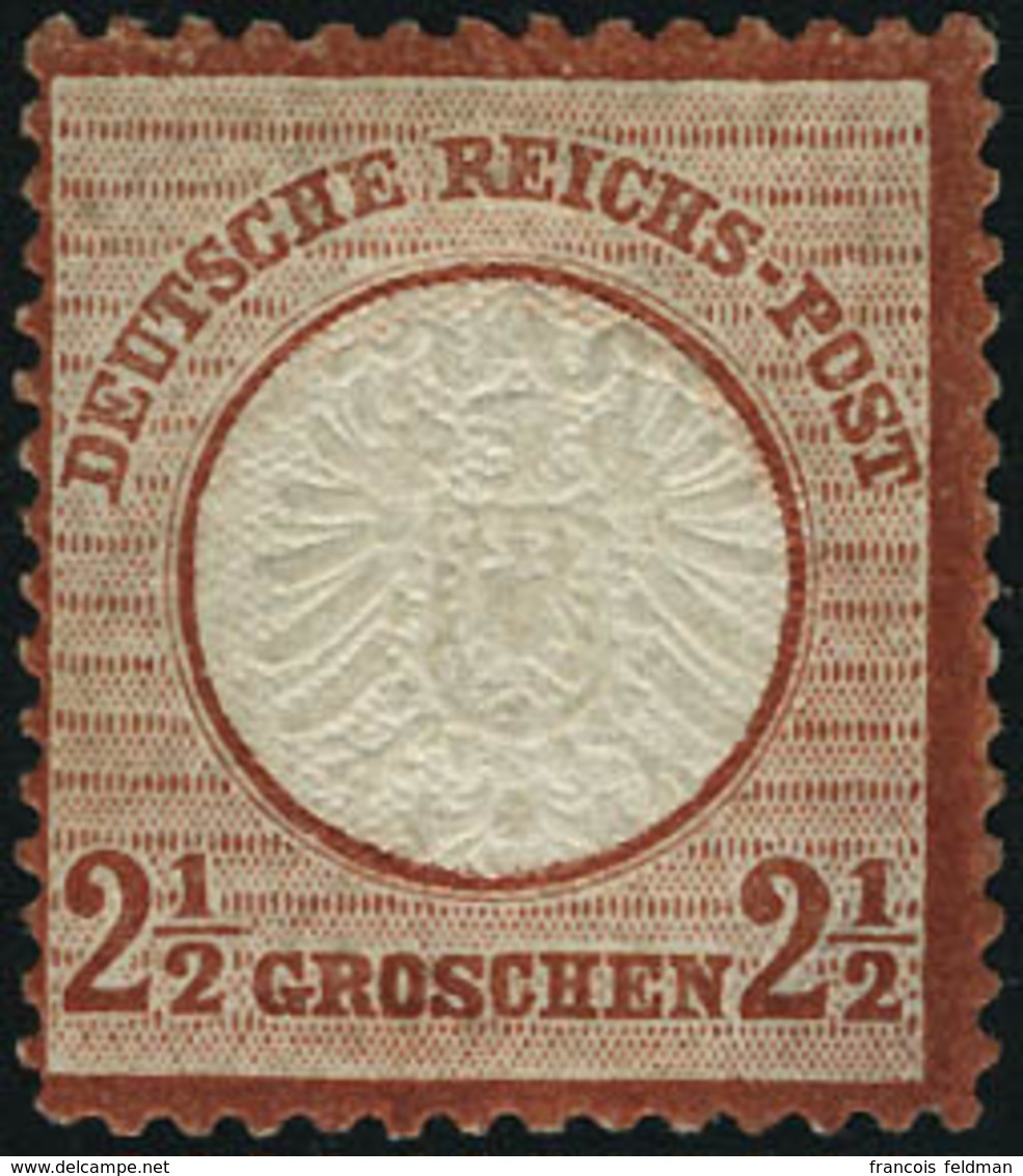 Neuf Avec Charnière N°18. 2 1/2G Brun Rouge. Cl. T.B. - Sonstige & Ohne Zuordnung