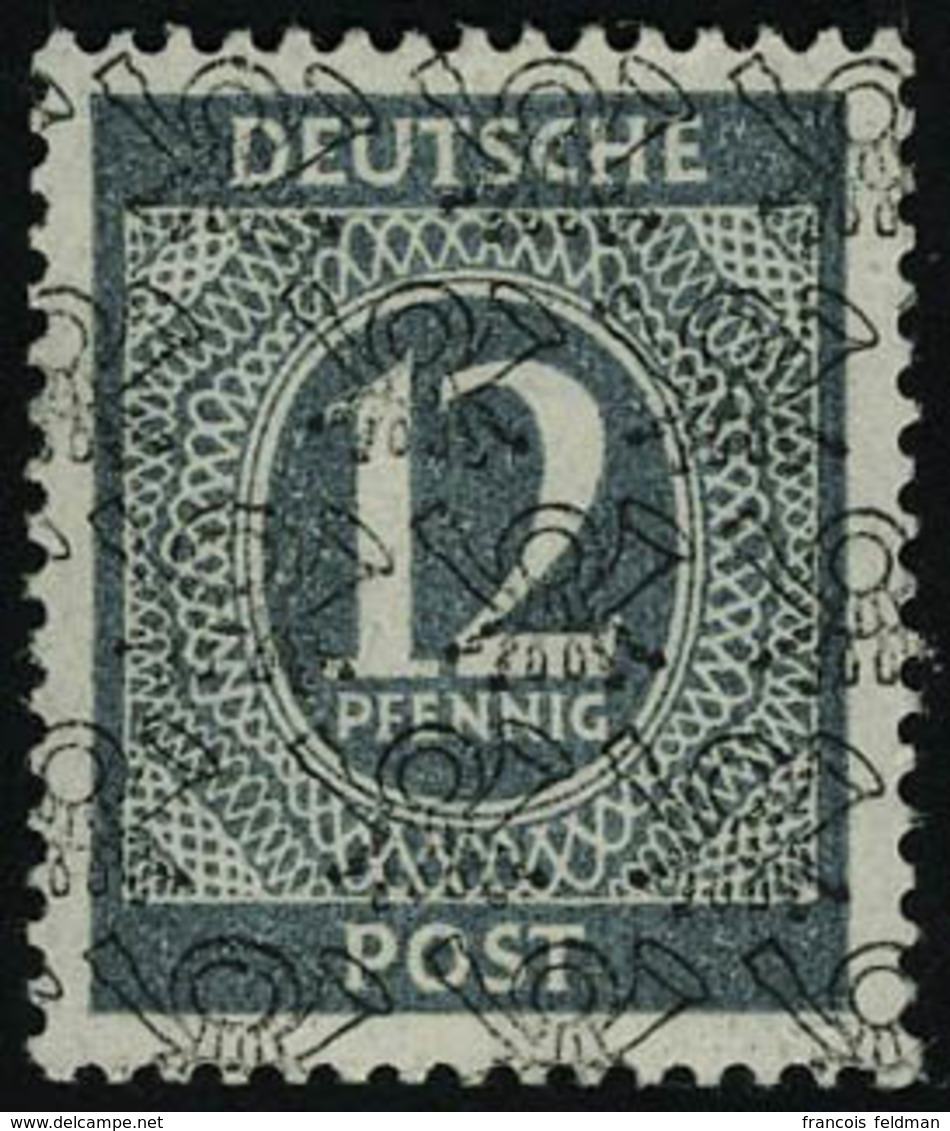 Neuf Sans Charnière N° 20D, 12pf Gris T.B. Signé Superbe - Altri & Non Classificati