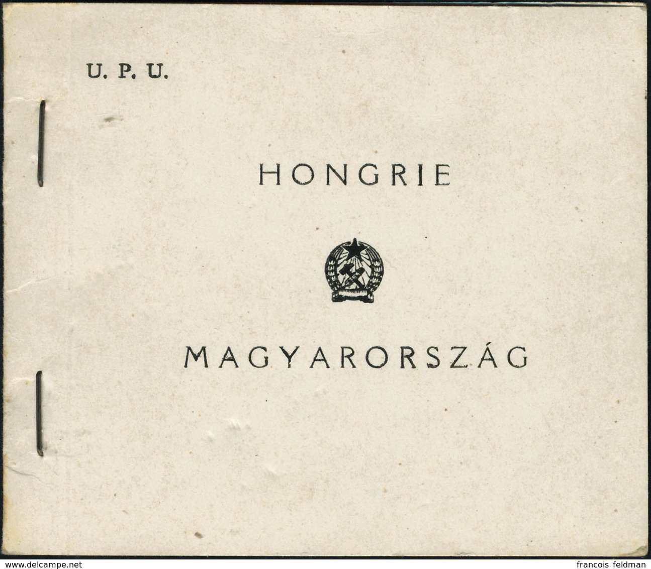 Neuf Sans Charnière N° 916/17. + PA N° 90. Carnet UPU Comprenant 1 Feuillet De 6ex Des 3 Valeurs. Non Dentelé Vertical.  - Altri & Non Classificati