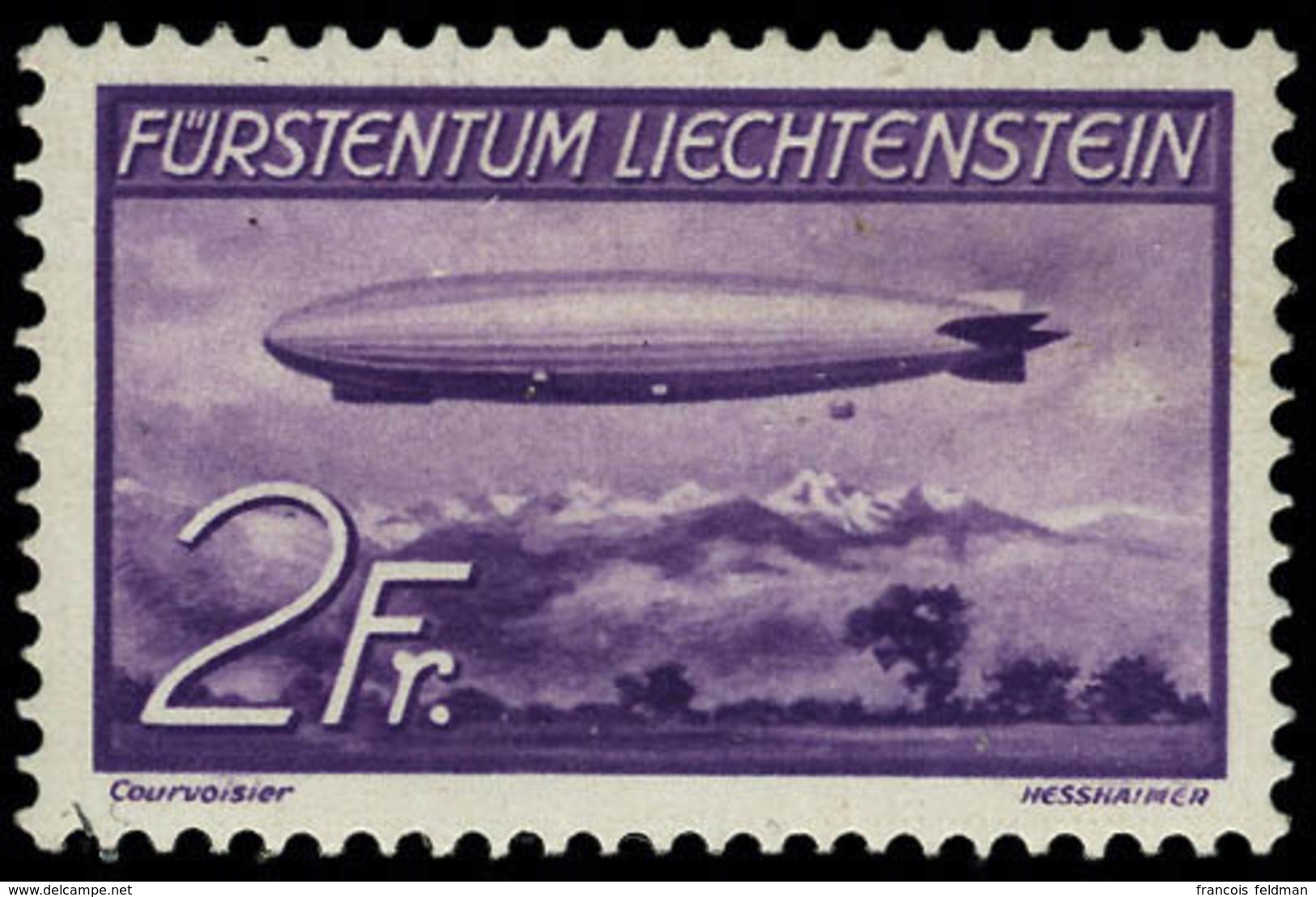 Neuf Sans Charnière N° 15/16, La Paire Zeppelin, T.B. - Altri & Non Classificati