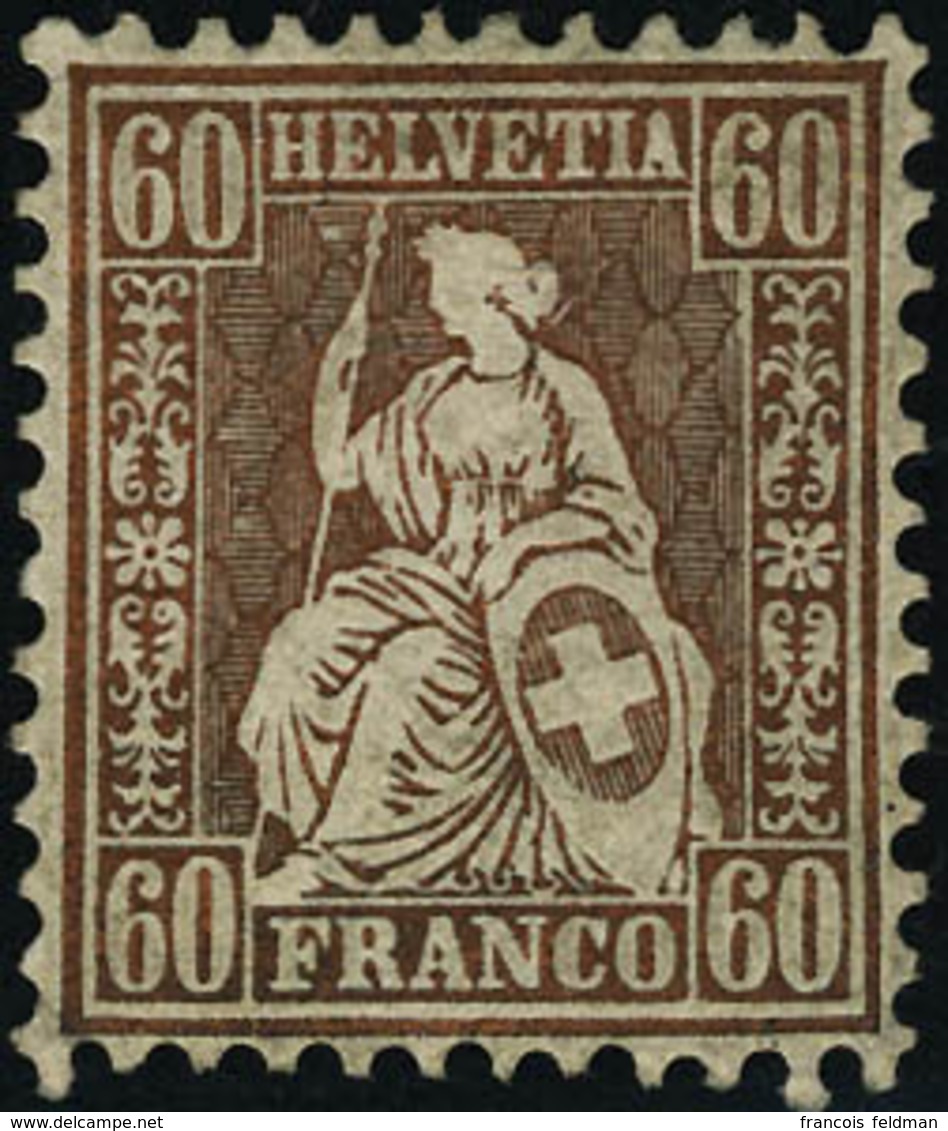 Neuf Avec Charnière N°40. 60c Bronze. T.B. - Sonstige & Ohne Zuordnung