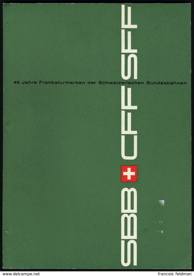 Album édité Par La Direction Des Chemins De Fer En 1945 En Français, Italien Et Allemand Comprenant 20 Valeurs Différent - Sonstige & Ohne Zuordnung