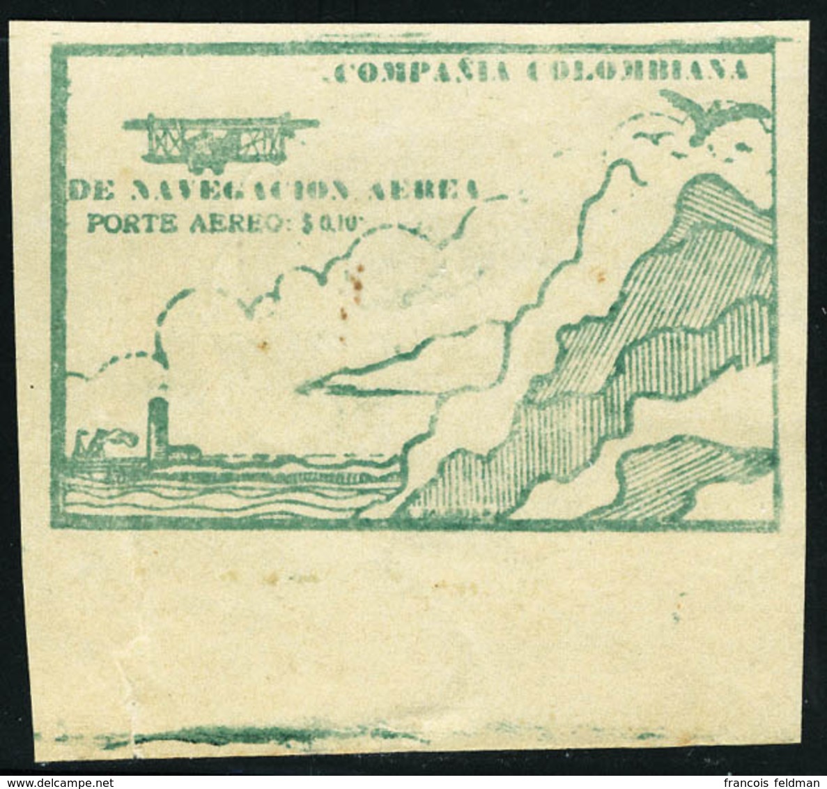 Neuf Sans Gomme N° 10, 12, Et 14, Les 3 Valeurs émises Sans Gomme, T.B. - Sonstige & Ohne Zuordnung