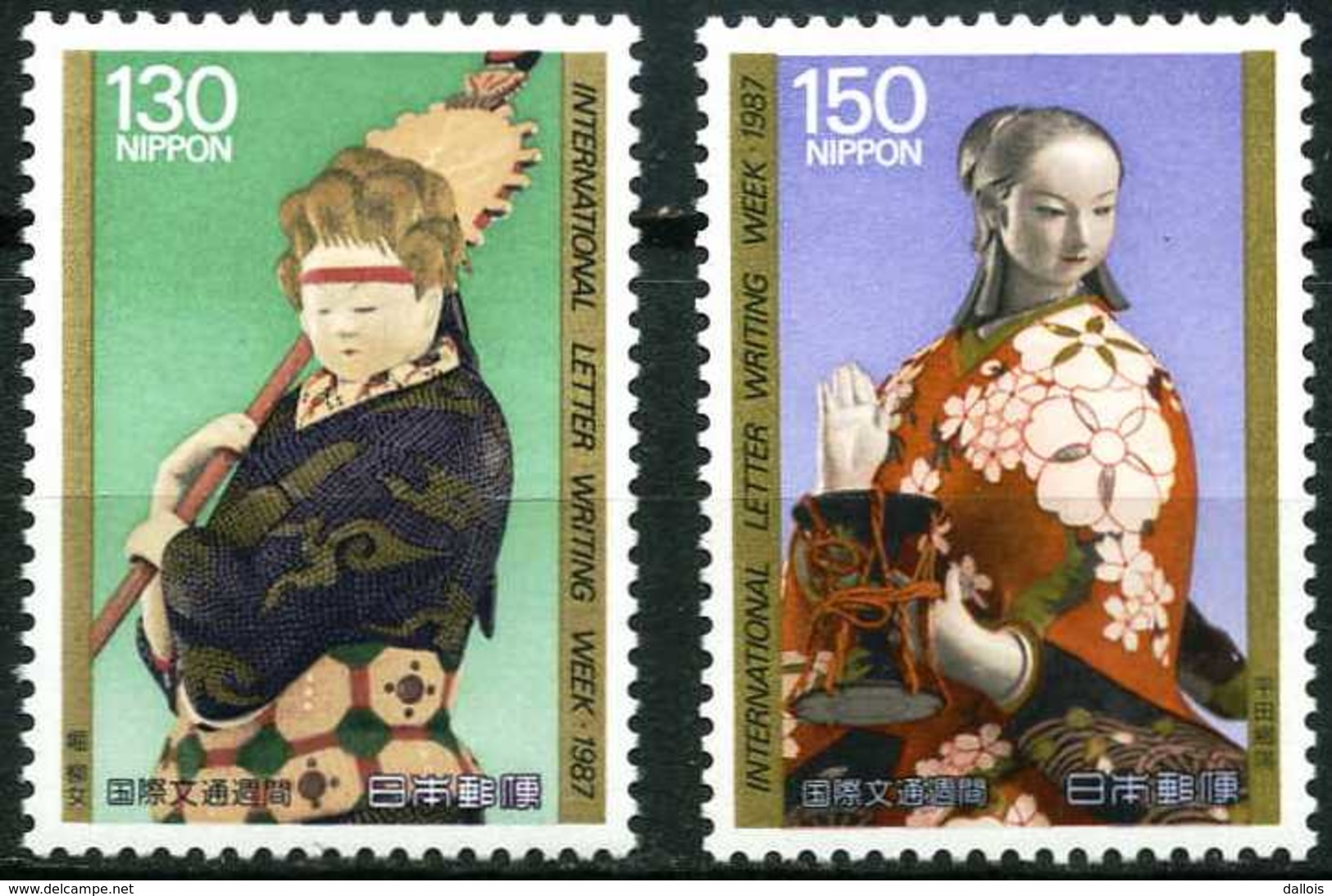 Japon - 1987- Semaine Intern. De La Correspondance - Neufs - Unused Stamps