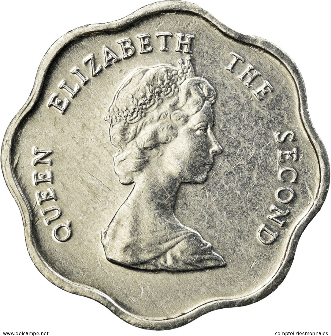 Monnaie, Etats Des Caraibes Orientales, Elizabeth II, Cent, 1997, TTB - Territoires Britanniques Des Caraïbes