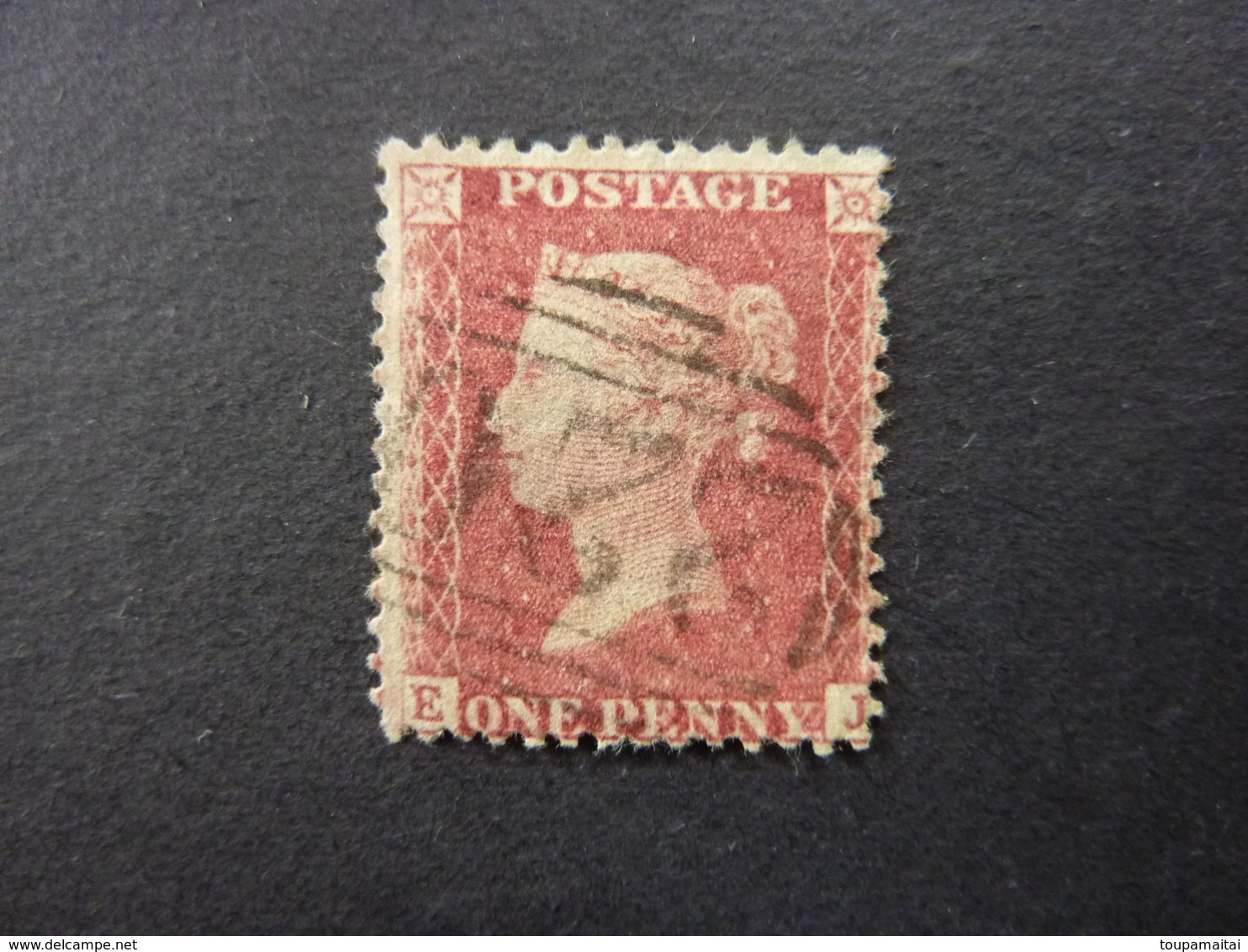 GRANDE BRETAGNE, Année 1855-58, YT N° 14, Dent.14 (cote 8 EUR) - Usados