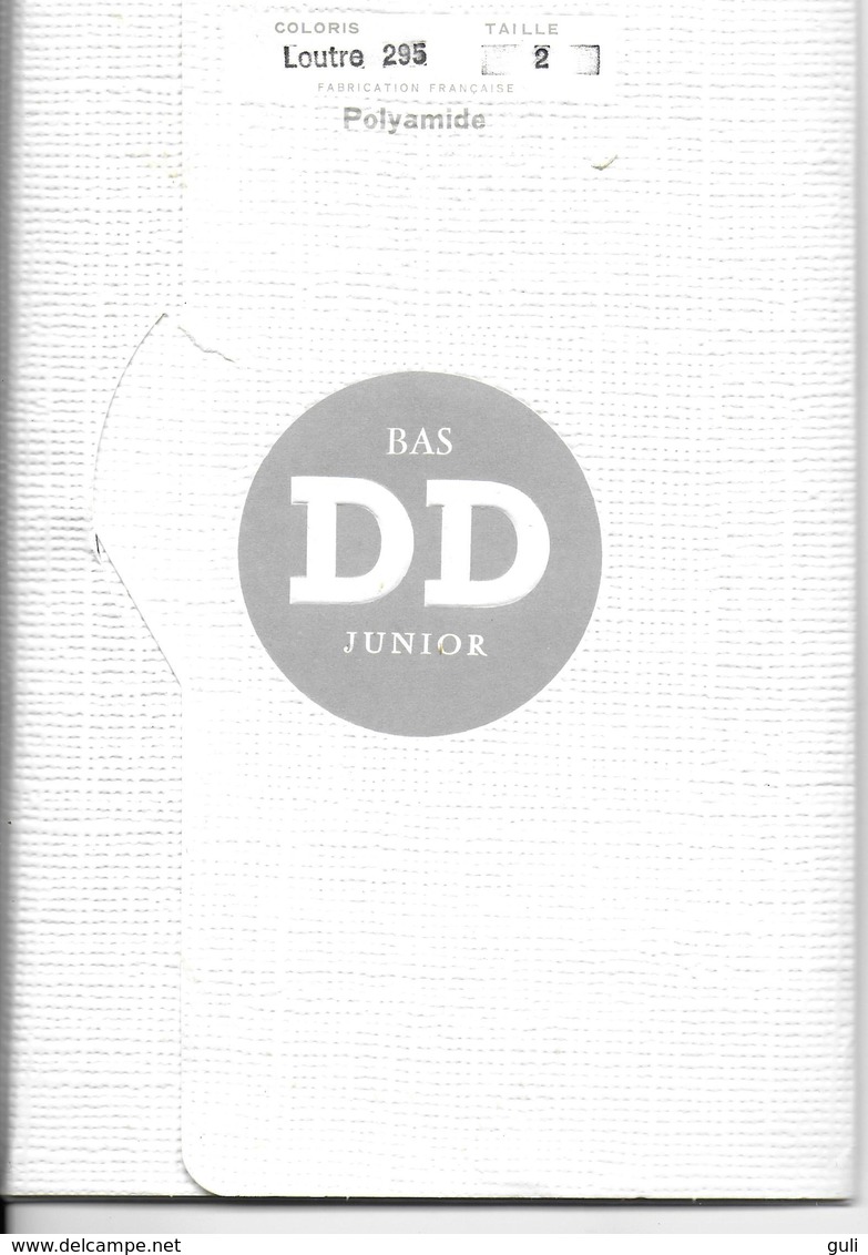 PAIRE De Bas DD Junior Coloris Loutre 295 Taille 2 Polyamide T 2  Double Quinze Transparent - Avec Emballage D'origne - Tights & Stockings