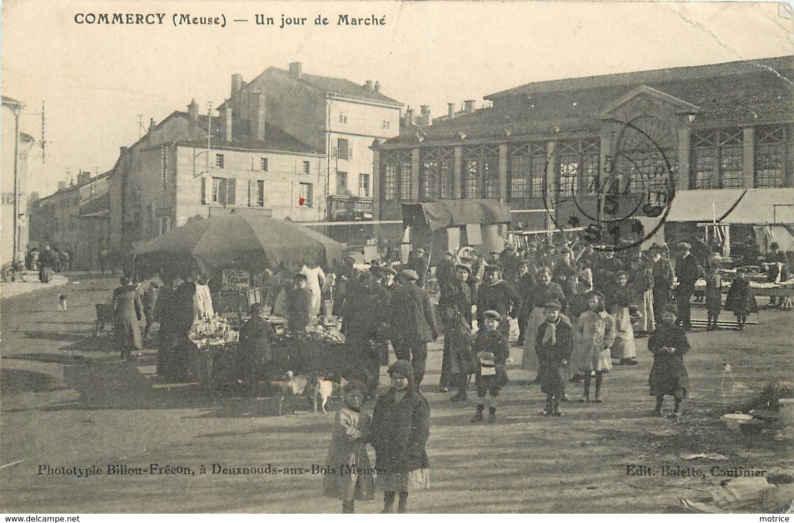 COMMERCY - Un Jour De Marché. - Commercy