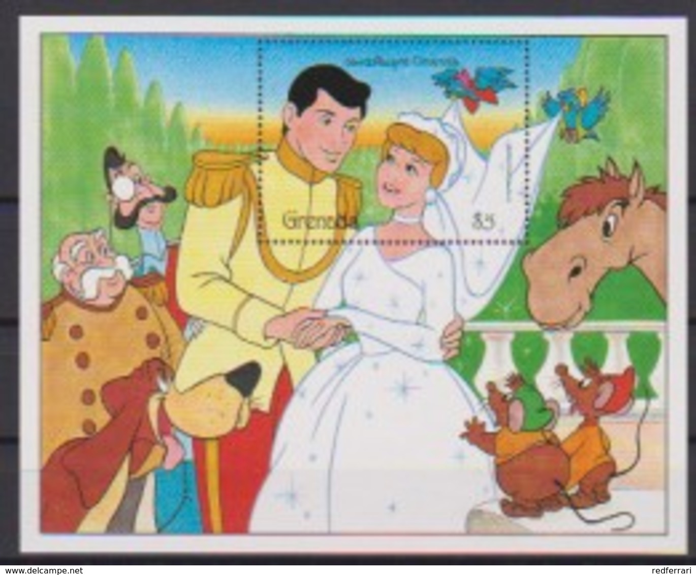 2482 WALT DISNEY   GRENADA  CINDERELLA . - Disney