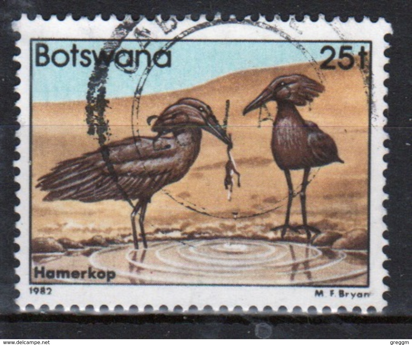 Botswana 1982 Single 25t Commemorative Stamp From The Birds Set. - Botswana (1966-...)