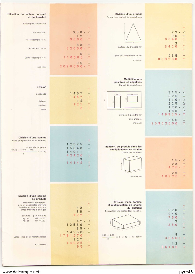 Publicité " Olivetti " Divisumma 24