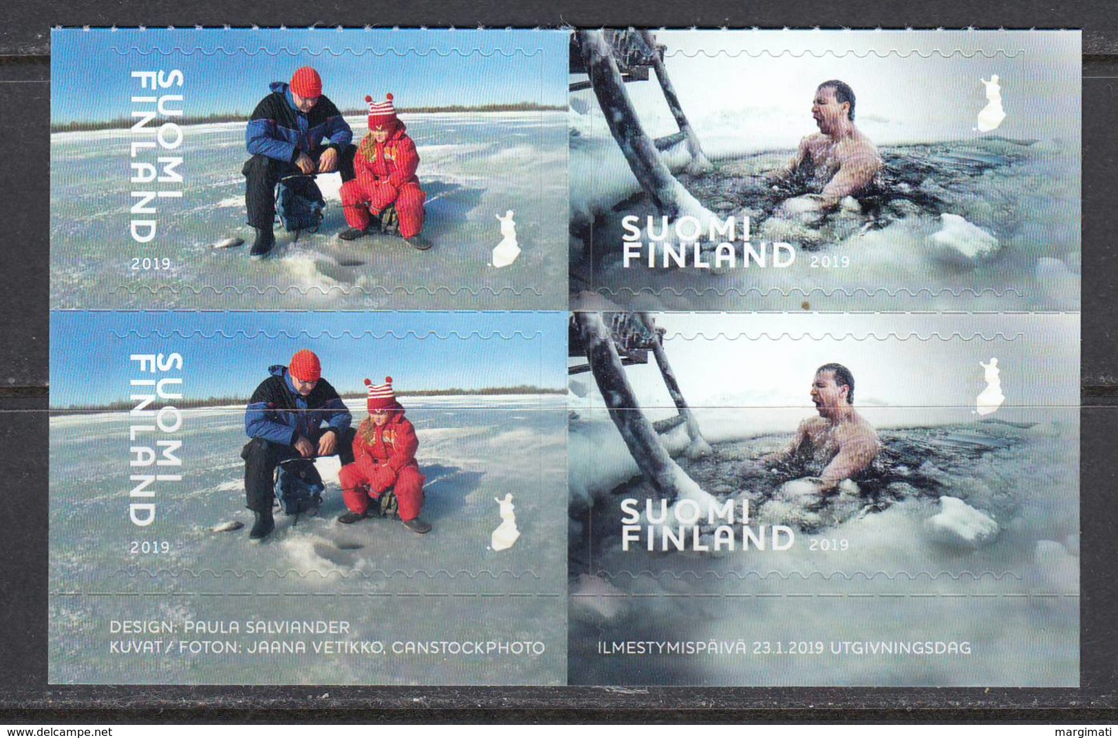 Finland 2019. Frost Day. Vierer . MNH. Pf.** - Neufs