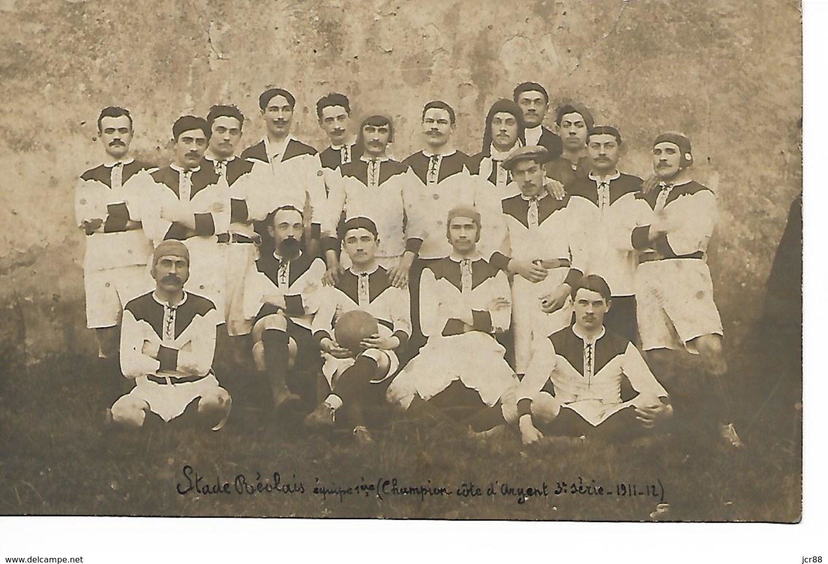 Gironde - 33 - La Réole - Champion De Rugby 1911 1912 - La Réole