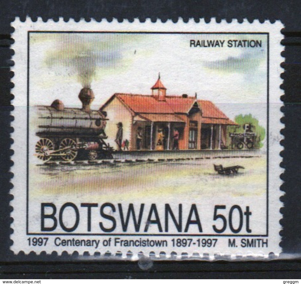 Botswana 1997 Single 50t Commemorative Stamp From The Francistown Centenary Set. - Botswana (1966-...)