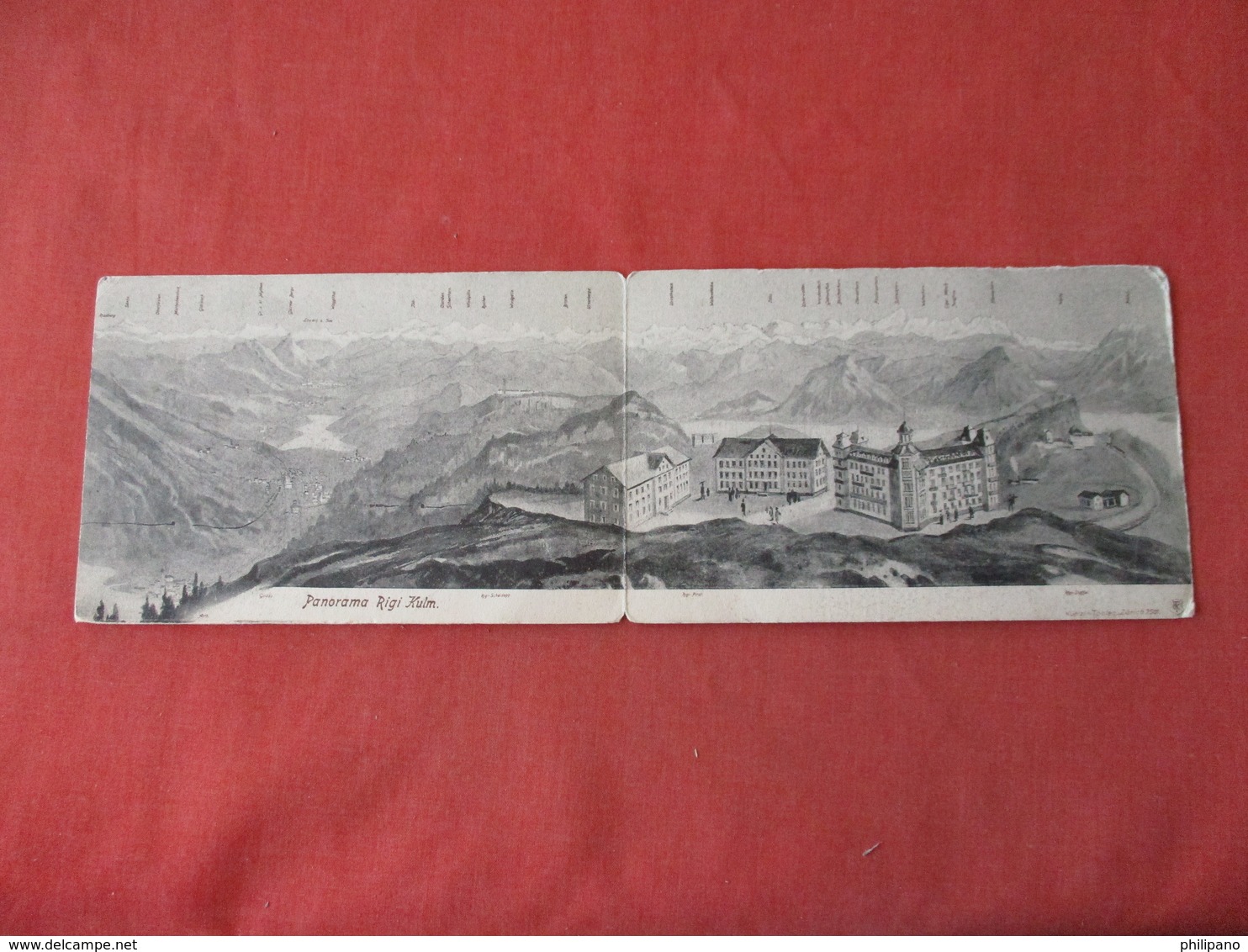 Bi Fold----Panorama Rigi Kulm  Ref 3156 - Other & Unclassified