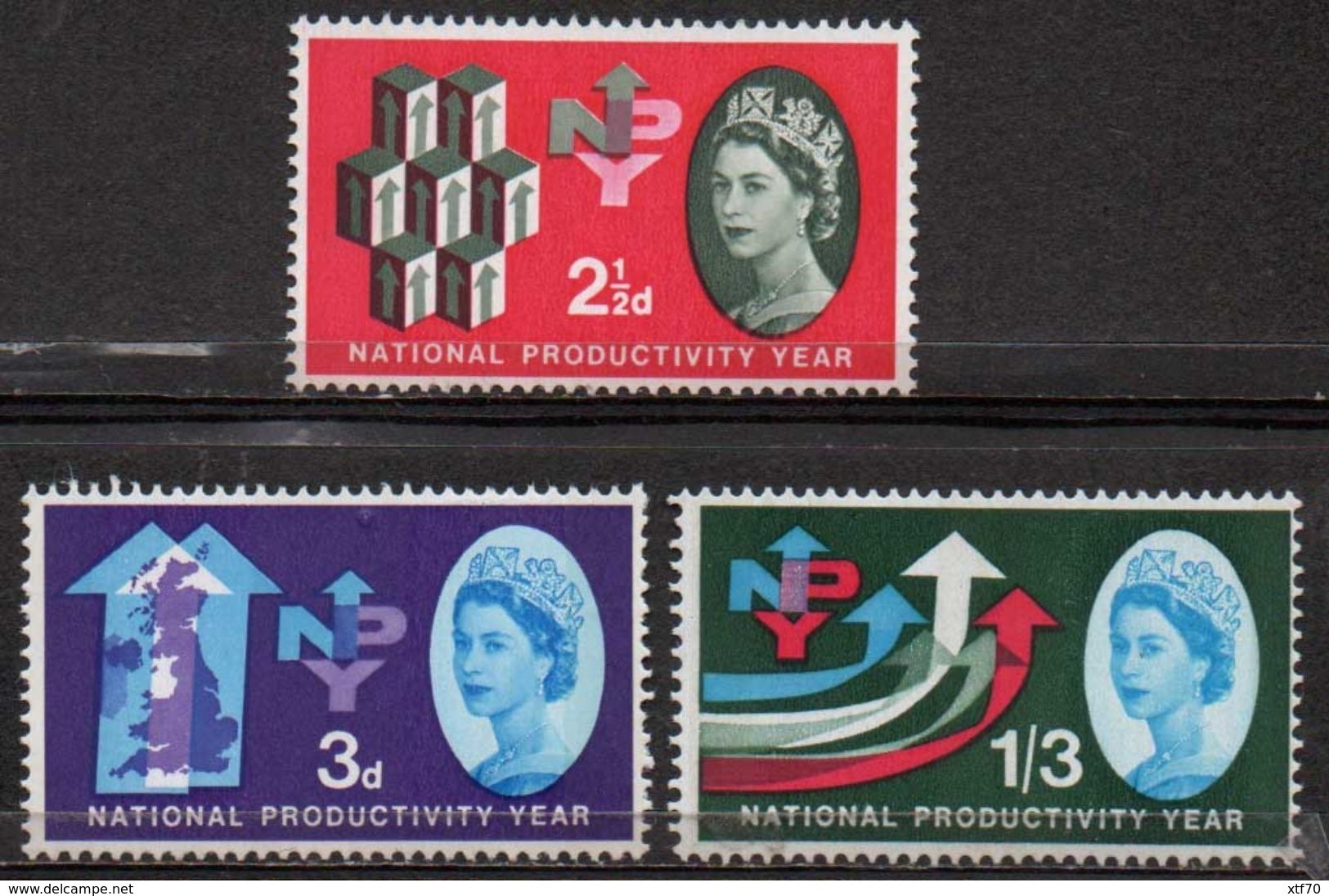 GREAT BRITAIN 1962 National Productivity Year (ordinary) - Nuevos