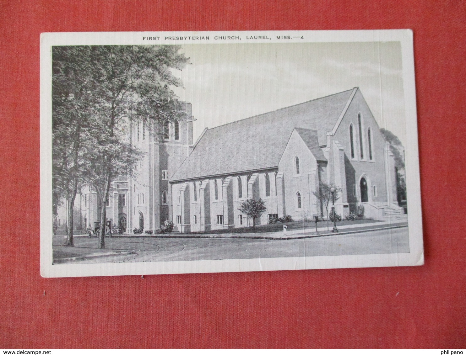 First Presbyterian Church Laurel  - Mississippi   Ref 3157 - Autres & Non Classés