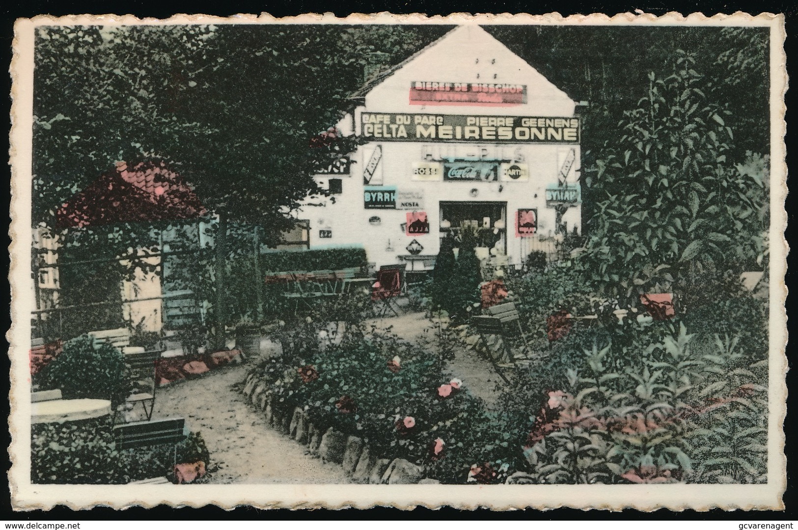 RONSE RENAIX  - CAFE DU PARC  2 SCANS - Ronse