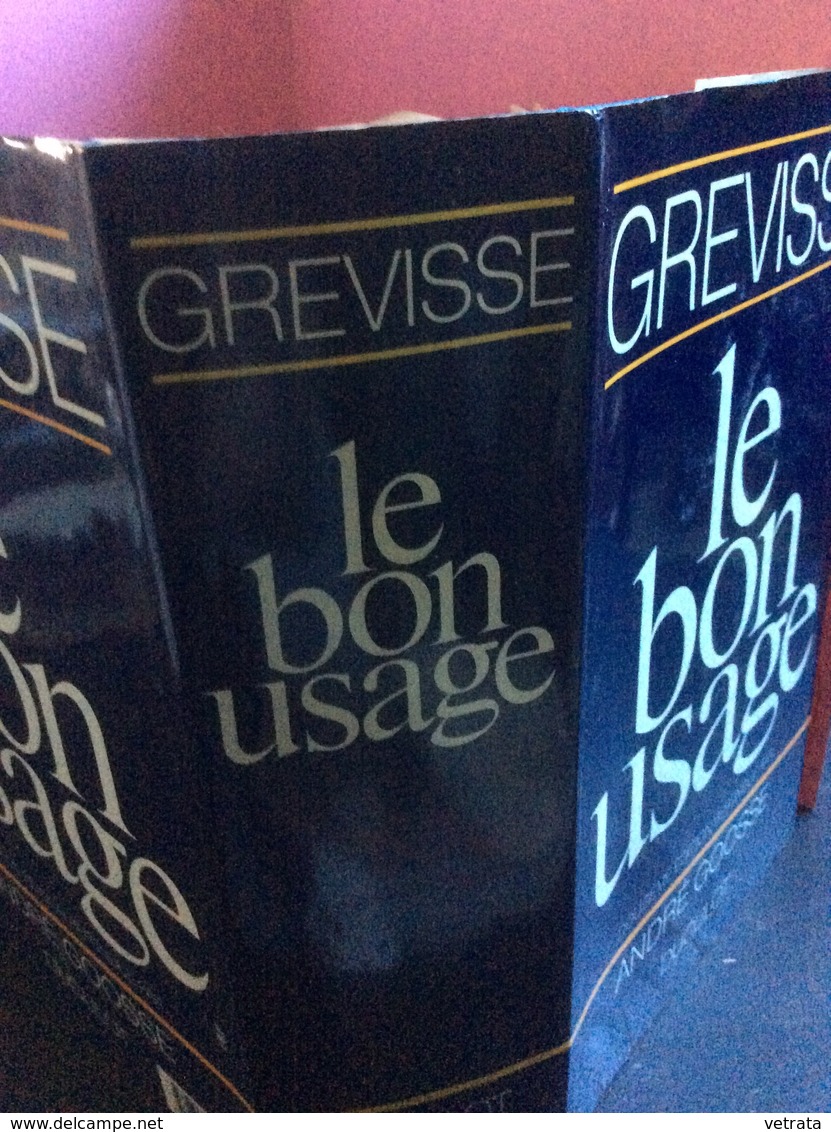 Grevise : Le Bon Usage (12 Ed. Refondue Par A. Goosse- Duculot-1986) - Dictionaries