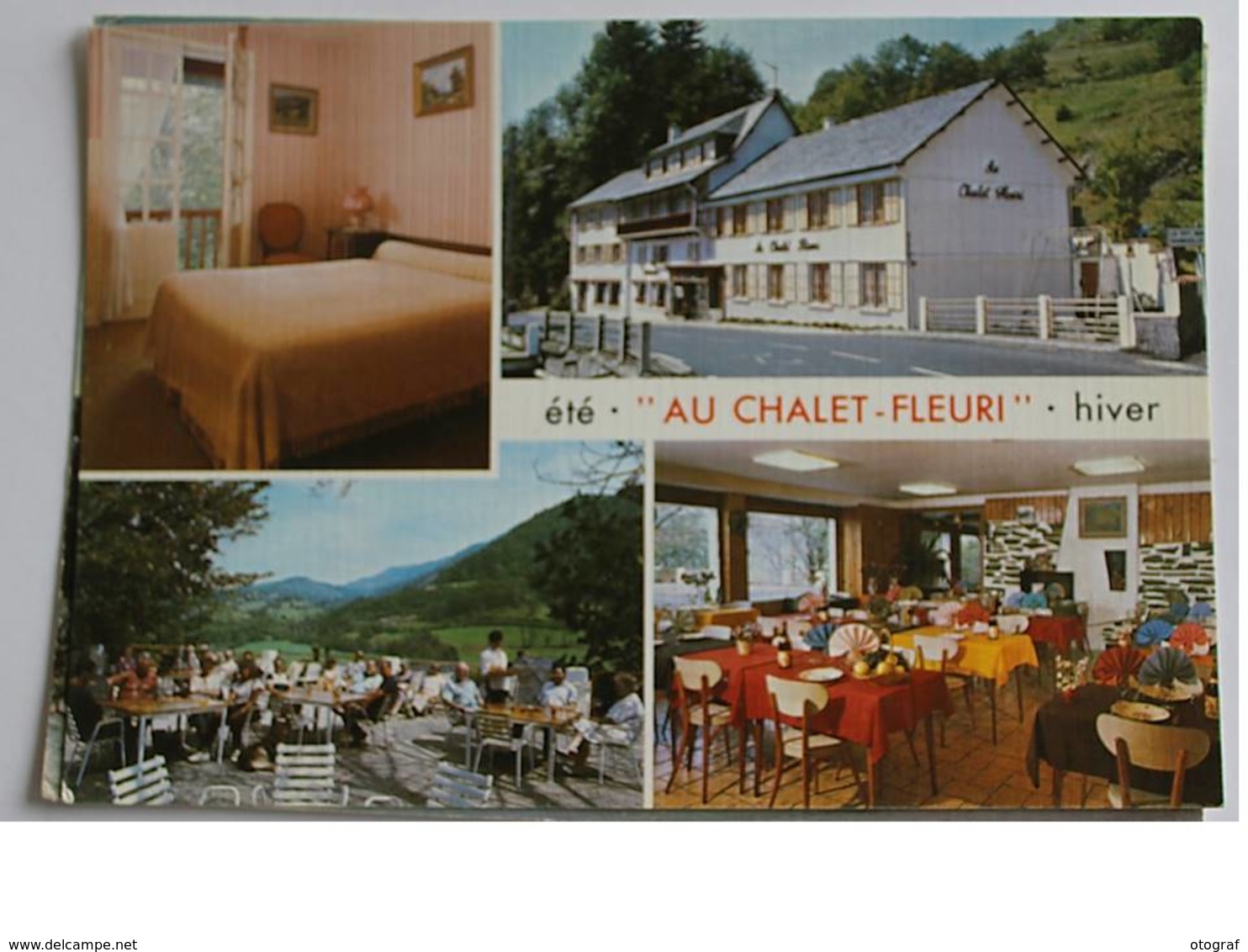 CPM  - SAINT JACQUES DES BLATS - Hôtel Restaurant " Au Chalet Fleuri " - Hotels & Restaurants