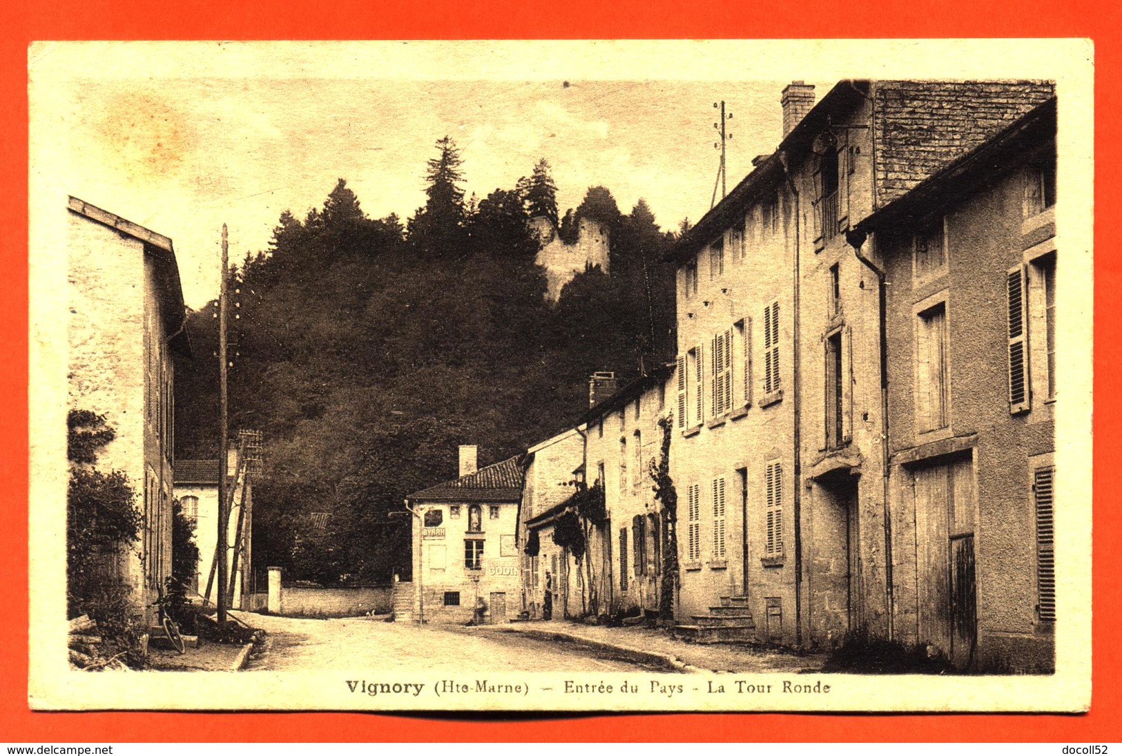 CPA 52 Vignory " Entrée Du Pays - La Tour Ronde " - Vignory